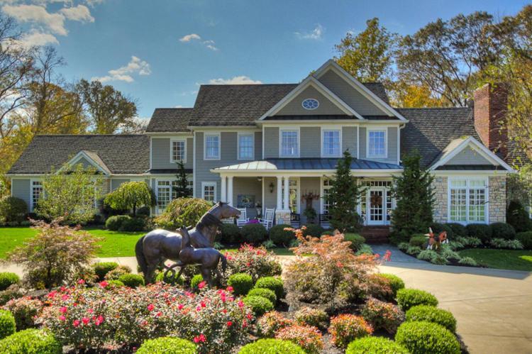 Bluegrass Country Estate Bed & Breakfast La Grange Exterior photo